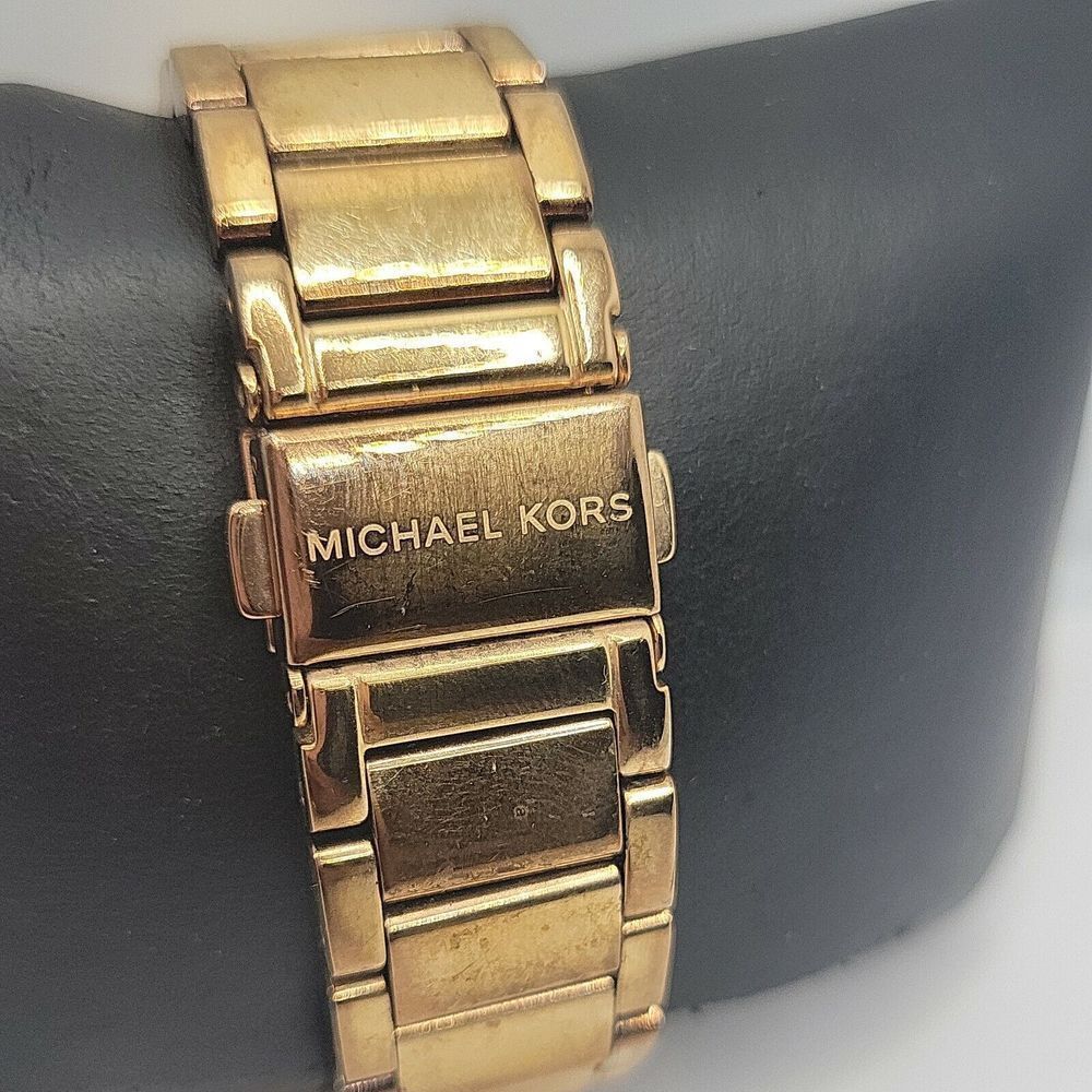 Michael Kors MK5491 Women's Stainless Steel Analog White Dial Quartz Watch BC646 - Picture 5 of 10